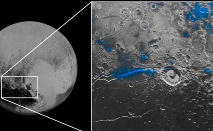Restos donde se encontraron agua en la Luna